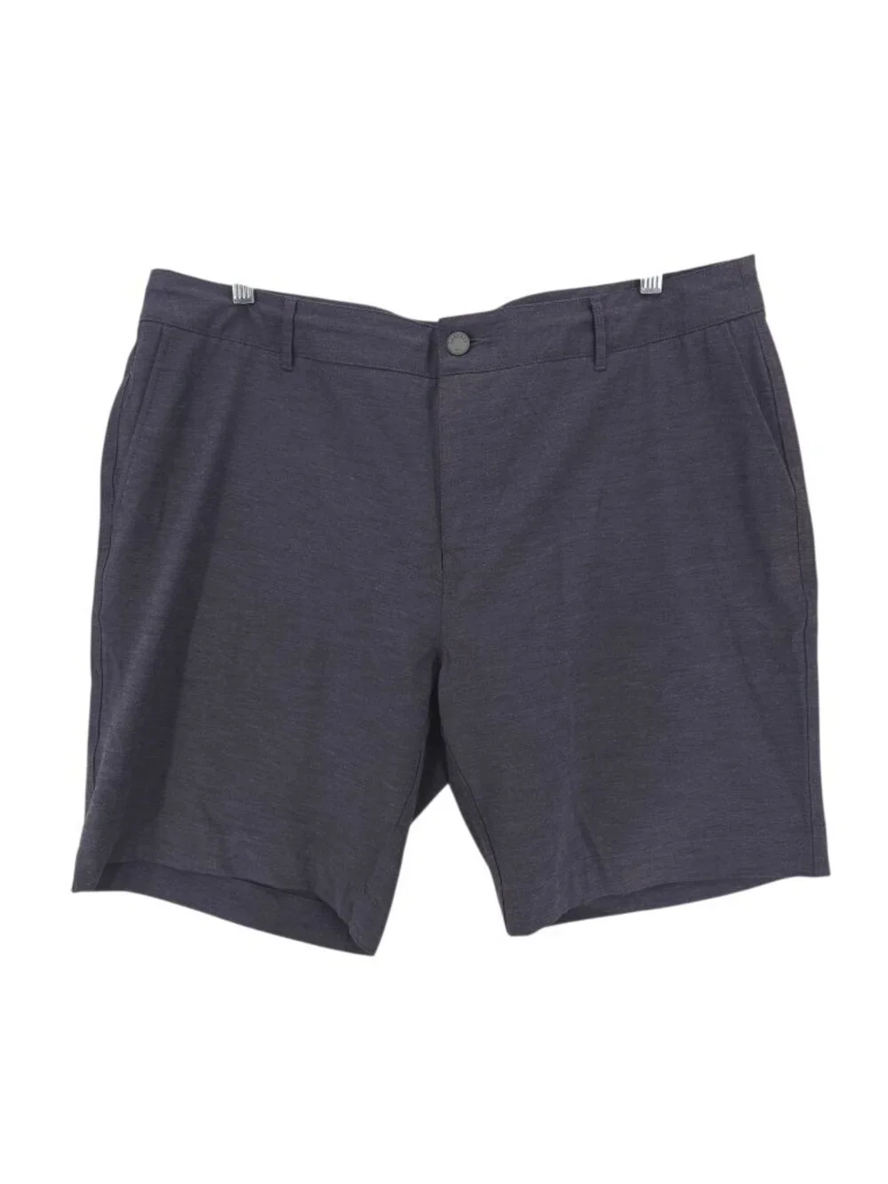 FAHERTY All Day Shorts Charcoal Gray Black Drawstring Stretch Size 38
